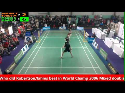 R16 - XD - K.Jamnik/M.Tvrdy vs S.Magee/C.Magee - 2012 Carlton Irish Open