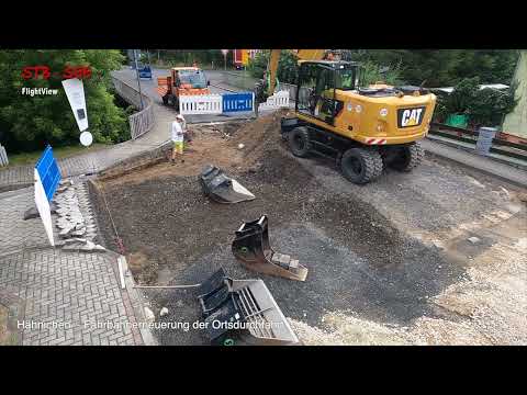 STB See - FlightView - Hähnichen - Fahrbahnerneuerung der Ortsdurchfahrt
