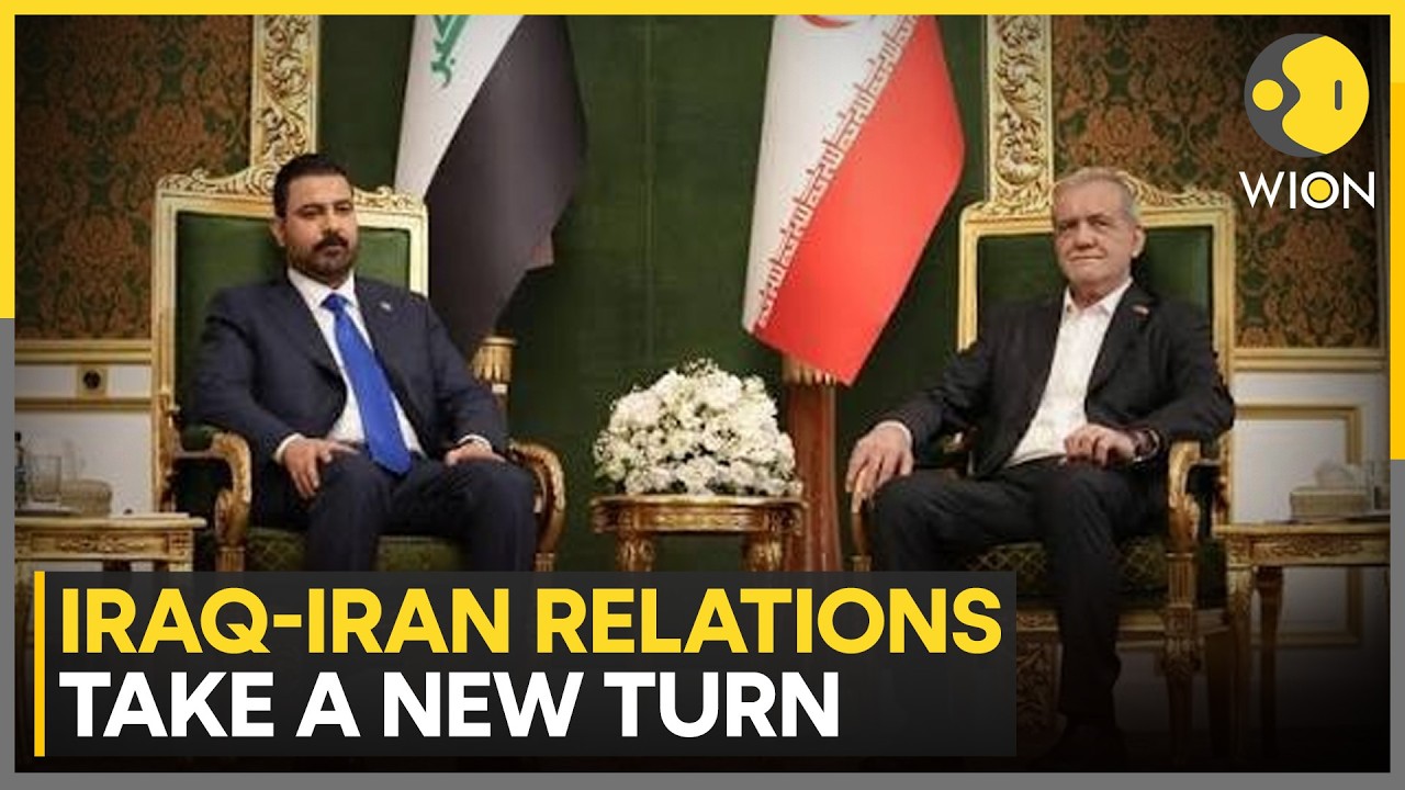 Iraq PM Ali Al Sudani Meets Iran President Pezeshkian | New Trade, Security Agreements Signed