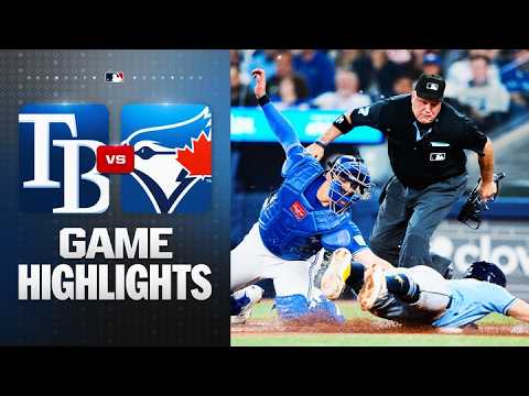토론토 VS 탬파베이 5:8 MLB 스포츠하이라이트