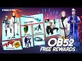 Ob52 Update Free Rewards Fire Fire Free Fire New Event Ff New Event New Event Free Fire