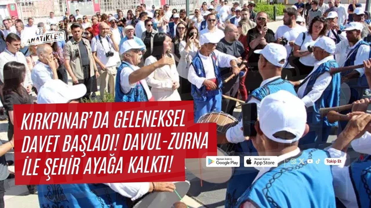 Kırkpınar Yağlı Güreşleri Başladı: Edirne Davulla Uyandı