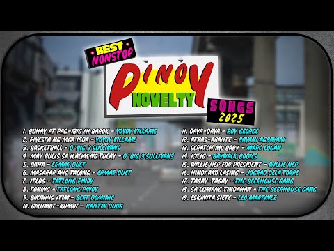BEST NONSTOP PINOY NOVELTY SONGS 2025 - Barok, May Pulis, Bikining Itim - LAUGHTRIP!