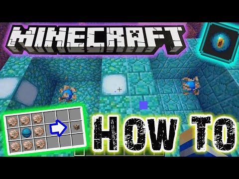 How does the conduit work || Tutorial Minecraft Snapshot 18w15a