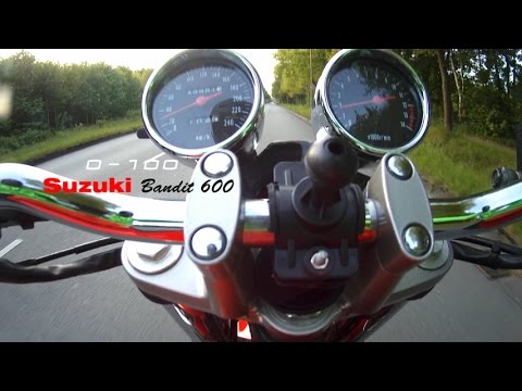 Suzuki Bandit 600 0-100