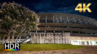A Night Walk from Kokuritsu-Kyogijo Station to Shinjuku Sanchome — September 2025　４K　HDR
