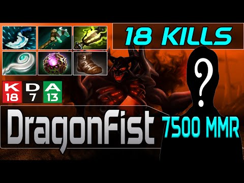 Dota 2 | ^^DragonFist^^ 7500MMR - Shadow Fiend Blink + Eul | Ranked Gameplay