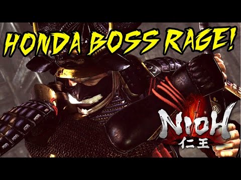 HONDA TADAKATSU BOSS ANGER! Nioh Rage (#31)