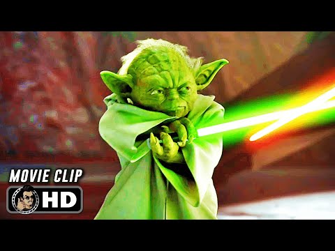 STAR WARS: ATTACK OF THE CLONES Clip - "Yoda vs. Count Dooku" (2002)