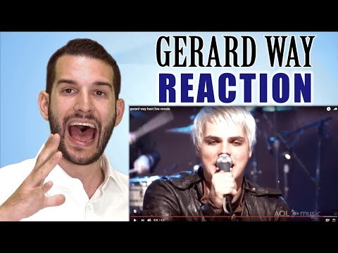 Singing Teacher Reacts To Gerard Way