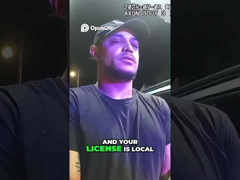 "Fake Plates + Warrant = Instant Jail? Watch What Happens!"