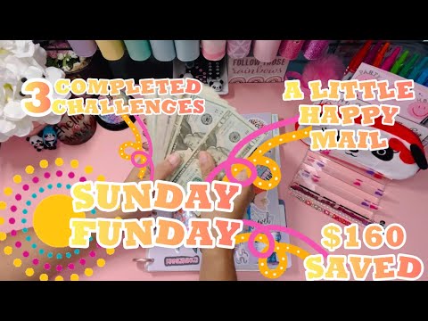🌺🎉 It’s Sunday Funday 🎉🌺 $160+ Saved || 3 Completed Challenges || Smile Mail || Birthday || Etsy