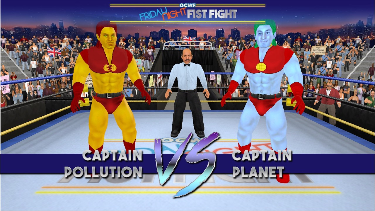 OCWF S1509 Captain Pollution VS Captain Planet