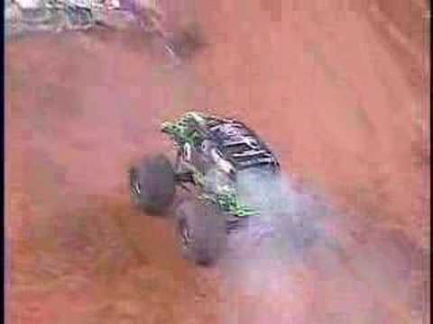 Monster Jam - Grave Digger Monster Truck Freestyle In Atlanta, GA - 2007
