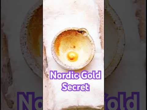 Nordic Gold Making Secret #experiment #nordicgold #science