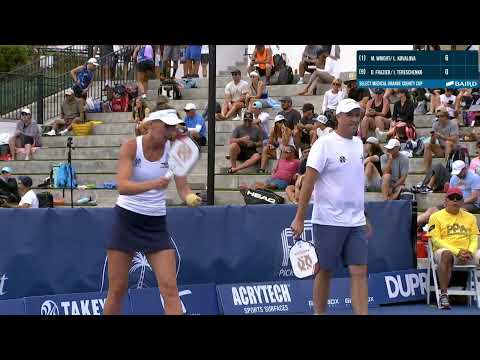 Orange County Cup -Wright/Kovalova vs Frazier/Tereschenko