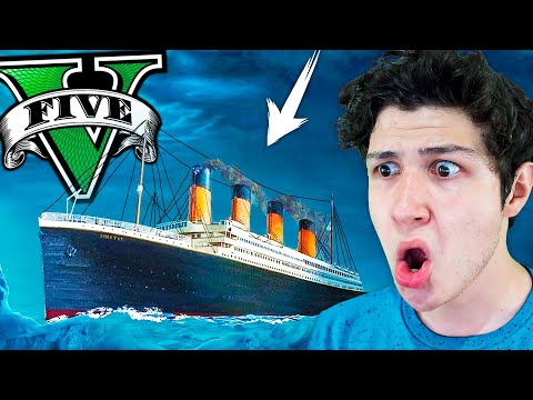 ENCONTRÉ el TITANIC en GTA 5... (Mods)