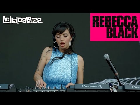 Rebecca Black | Lollapalooza 2025 - (DJ Set) Live From Perry's Stage