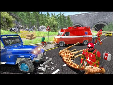 Animals Rescue Game Doctor Robot 3D 2021Gameplay