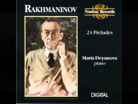 Marta Deyanova plays Rachmaninov 24 Preludes