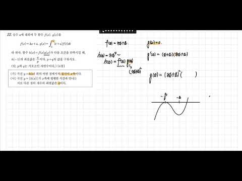 2021 April Mock Exam for High School Seniors: Common Question 22: Quadratic Function