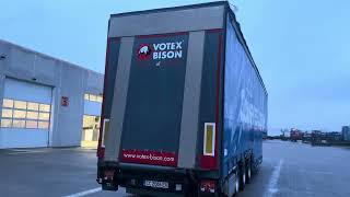 نصف مقطورة ستائر منزلقة Kromhout Curtain stepdeck/Plane tiefbettauflieger/Nedbygget | صورة 4 - Autoline