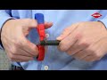 Elektrotechniko žirklės KNIPEX 9505155SB