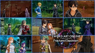 【SAOFD】全キャラエンディングまとめ【ソードアート・オンライン フラクチュアード デイドリーム】