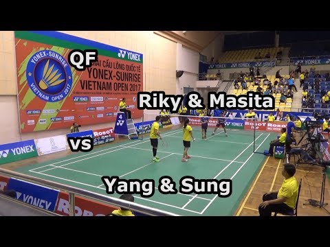 [FullHD-QF-XD] Yonex Sunrise Vietnam Open 2017 - Riky & Masita vs YANG & SUNG