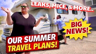 Our Rv Has Been Sitting For Months...Here's What Happened + Big Decision On Summer Work/Travel Plans