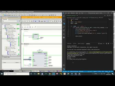Python Socket and TIA Portal Open Communication TSEND_C