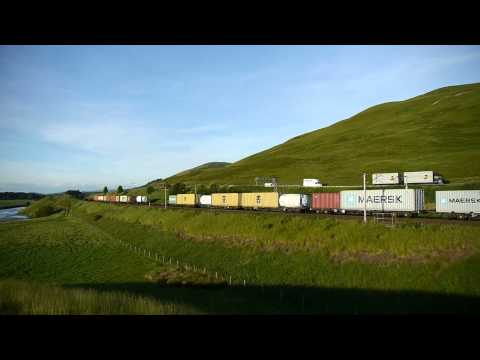 86607 & 86610, 4L81 Coatbridge   London Gateway, Wandel, 18:06:2014