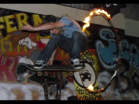 Ring of Fire on a Skateboard!