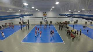 Emily Tran 2018 Setter - Mizuno Northern Lights 17-B vs Crossfire MN 17-1 Part 3