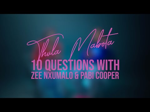 Zee Nxumalo and Pabi Cooper: How they met, Thula Mabota inspiration, dating in the industry and more