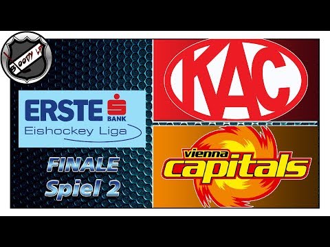 EBEL FINALS 2019 🏆 Klagenfurter AC - Vienna Capitals ★ Spiel 2
