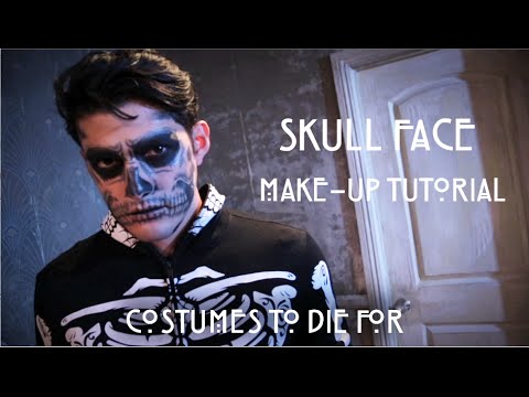 HOW TO: Skull Face Makeup with Traci Hines