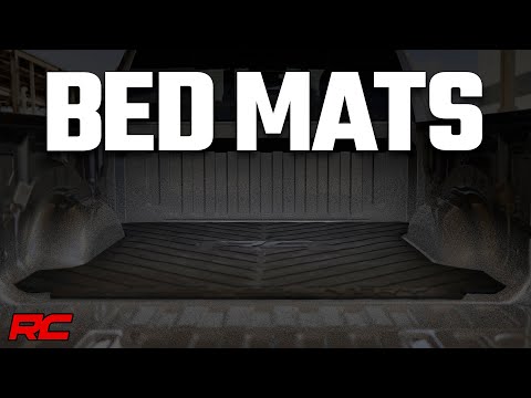Rough Country Rubber Pickup Bed Mat | 2004 - 2014 Ford F150