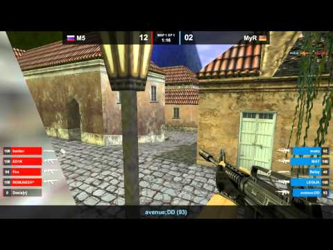 CS 1.6 FCL 2012  M5 vs. MyRevenge @ inferno