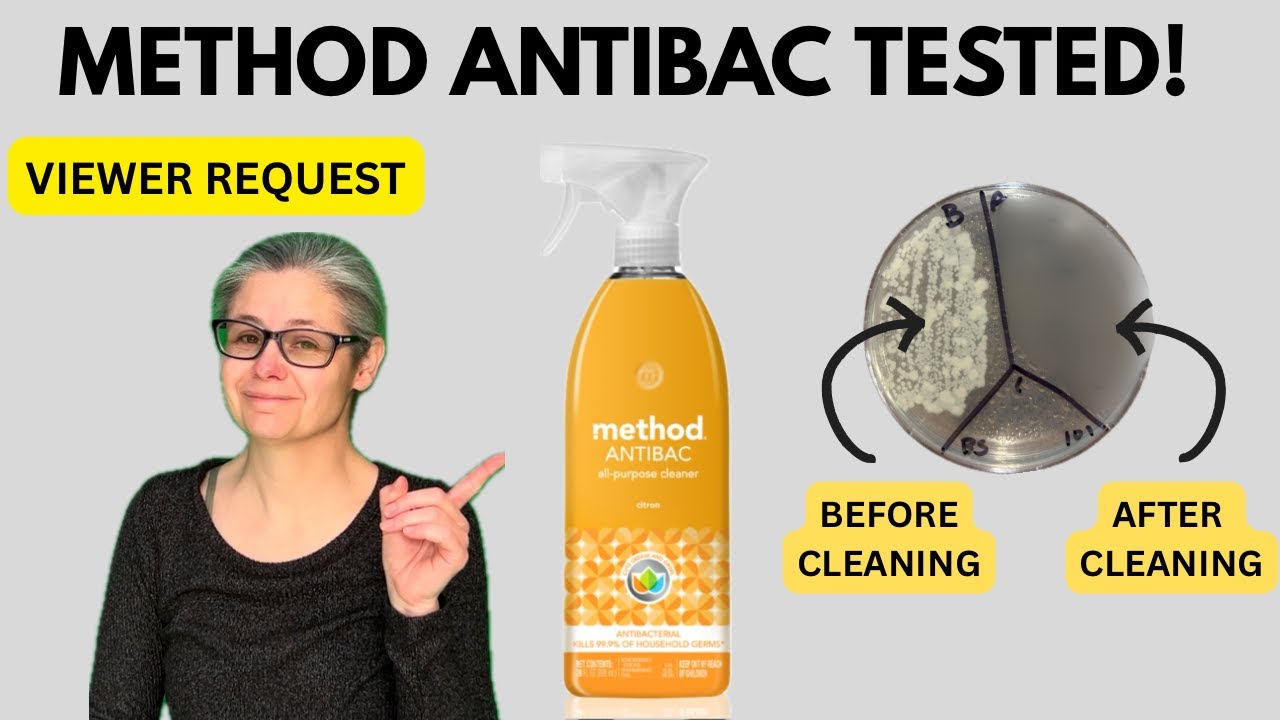 Method Antibac Put to the Test! Bacteria Before & After | VIEWER REQUEST