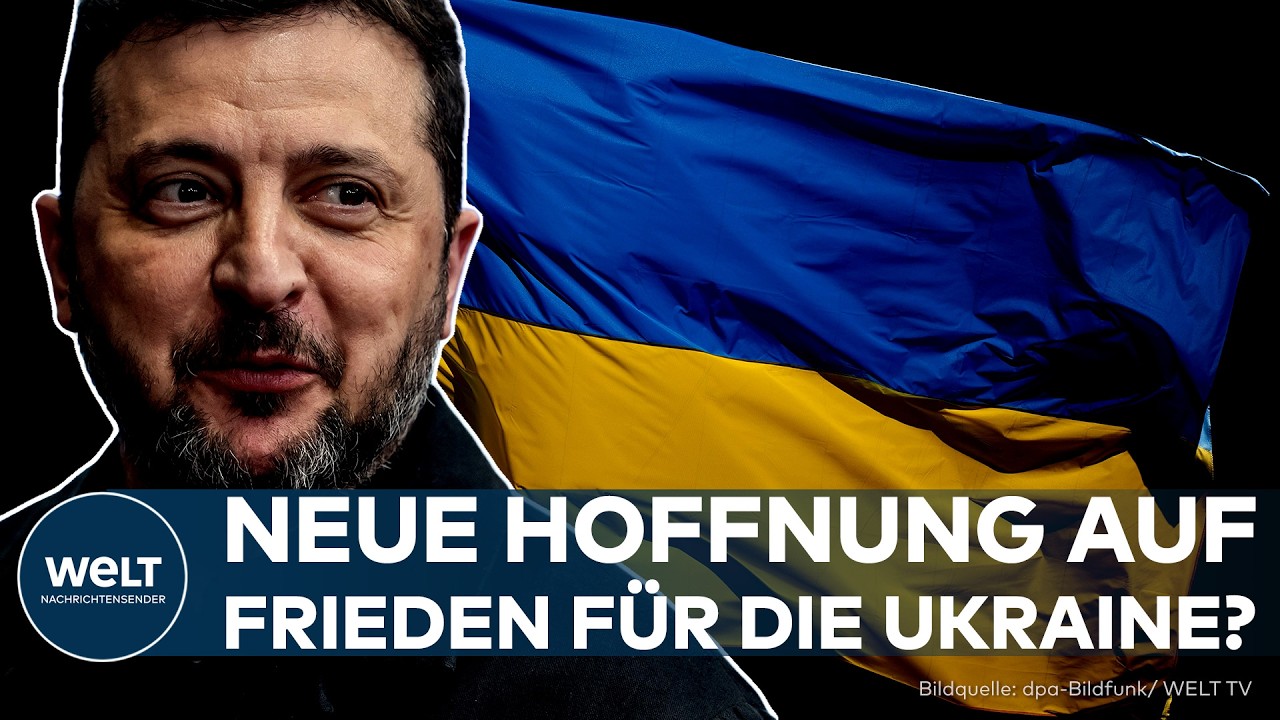 UKRAINE-KRIEG: Selenskyj übermittelt Friedensvorschläge an Russland – Kommt jetzt die Wende?