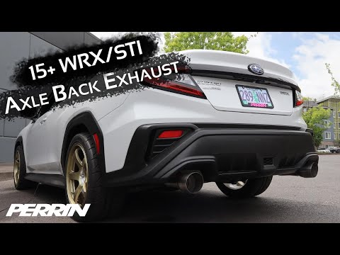 15+ WRX/STI Axle Back Exhaust