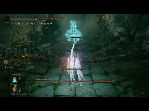 No Hit | 1440p | Elden Ring Night Comet Build | NG+4 Godrick vs Night Comet.