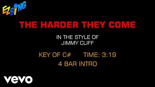 Jimmy Cliff - The Harder They Come (Karaoke)