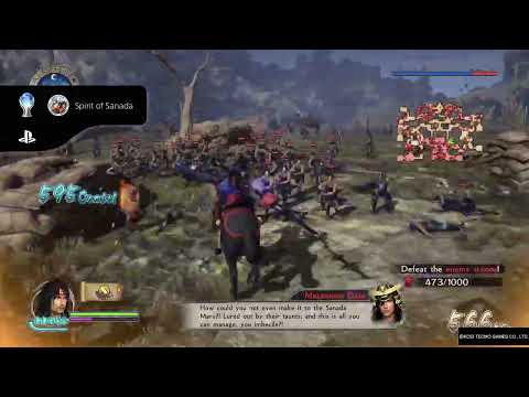 SAMURAI WARRIORS  Spirit of Sanada Platinum