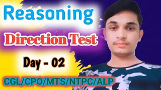 DAY-2 Direction Test दिशा निर्देश Basic Concepts❤|| All Govt Exam || SSC CGL 2025 || Vikas Meena Sir