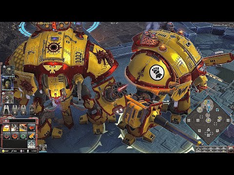 "WARHAMMER 40K Imperial Fists Vs Orks MASSIVE BATTLE Gameplay!"