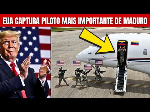 URGENTE!! EUA capturam o piloto mais importante de Maduro!