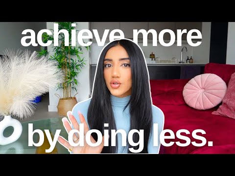 how to achieve more by doing less | the law of least effort & working smarter