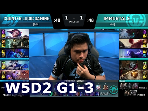 CLG vs Immortals Game 3 | S7 NA LCS Spring 2017 Week 5 Day 2 | CLG vs IMT G3 W5D2 1080p